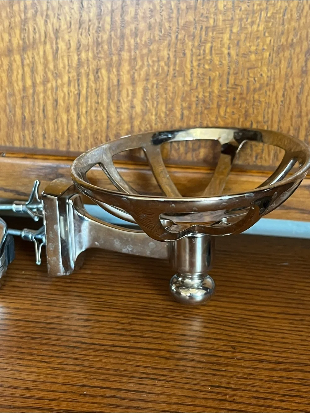 Restoration Hardware Bistro Wall Mounted Soap Dish Polished Chrome Eric Homan